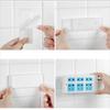 3/5 Pairs Ultra-Strong Adhesive Power Strip Holder No Drill, Space-Saving Wall Mount with Cable Management for Home & Office