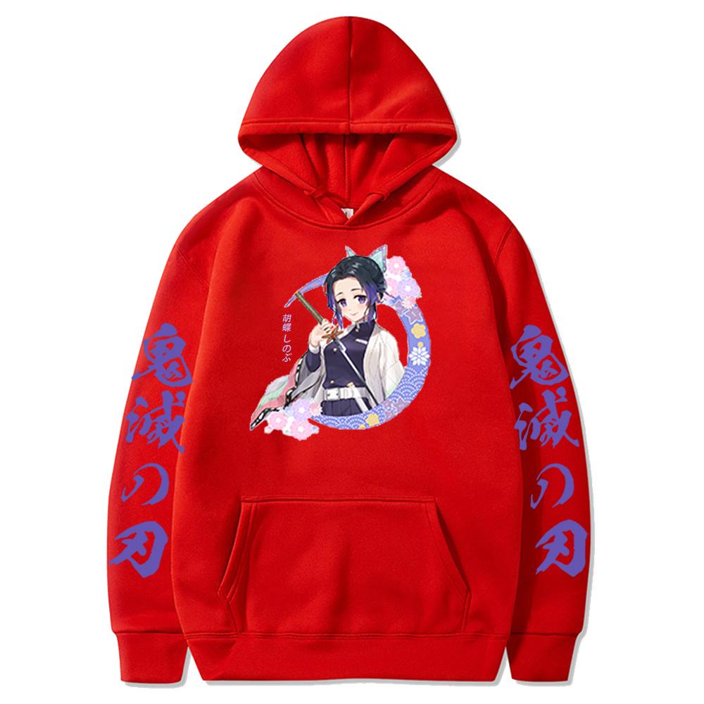 Demon Slayer Anime Hoodie Kids Hu Tao Man Sweatshirt Anime Cosplay Clothes Hooded Oversize Sweatshirts Pullover Fleece Hoodie