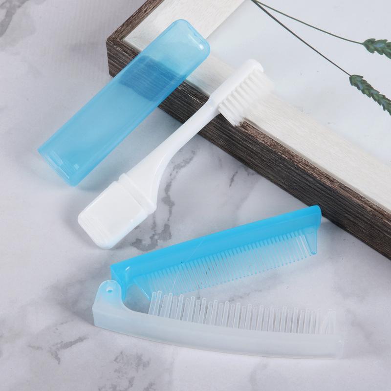 Hygiene Oral Portable Disposable Foldable Travel Camping Toothbrush Hiking Tooth Brush Tooth Cleaning Tools Folding Toothbrush