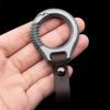 Titaniums Alloy Carabiner Keychains Clip Quick Releases Key Rings Small Carabiner Clip Waist Hanging Keychain Buckles