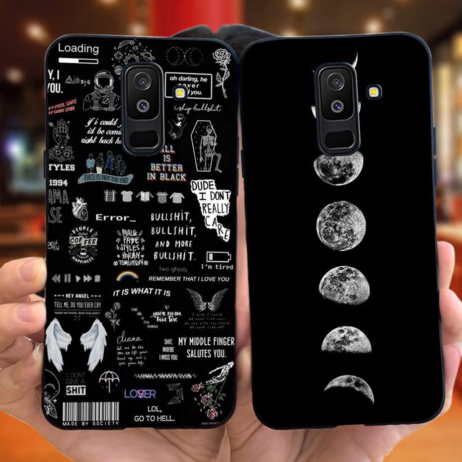 Fashion Case For Samsung Galaxy A6 Plus 2018 Soft Silicon TPU Back Cover For Samsung A6 2018 A 6 A6+ A6plus Phone Cases