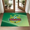 Rapid Wien FC Design Kristall-Samt Teppich Weiche Dekorationsmatte für Schlafzimmer Eingang