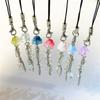 Phone Lanyard Wrist Strap Jellyfish Star Keychain Chain Phone Charm Antilost Y2K Cellphone Strap Hanging Cord for Women