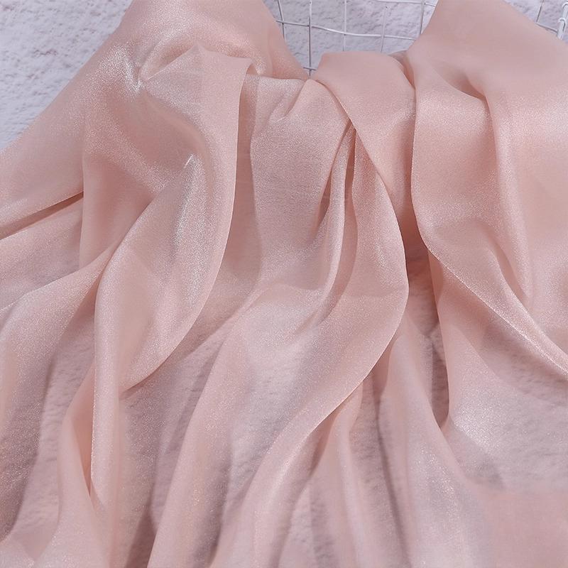 Wide 150cm Translucent Chiffon Tulle Fabric Material for Skirt Decoration Stage Performance Costumes DIY Sewing Handmade Fabric