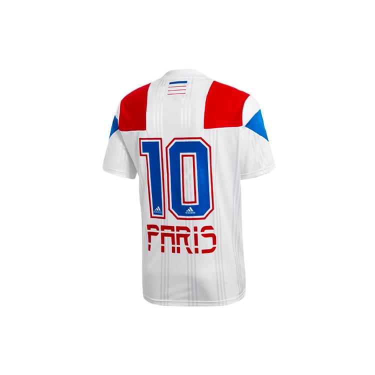 Adidas Soccer Jerseys Men's White Moderate Straight Fit FK3571