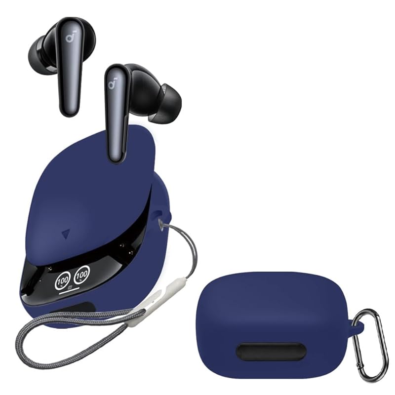 

[KYK SHOW] For Anker Soundcore Liberty 4 pro case wireless noise canceling earphones silicone cover Can be charged while wearing Impact resistance