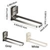 Compact Design Detachable Towel Rack Damage-Free Folding Towel Rack Bath Towels Rack  Bathroom