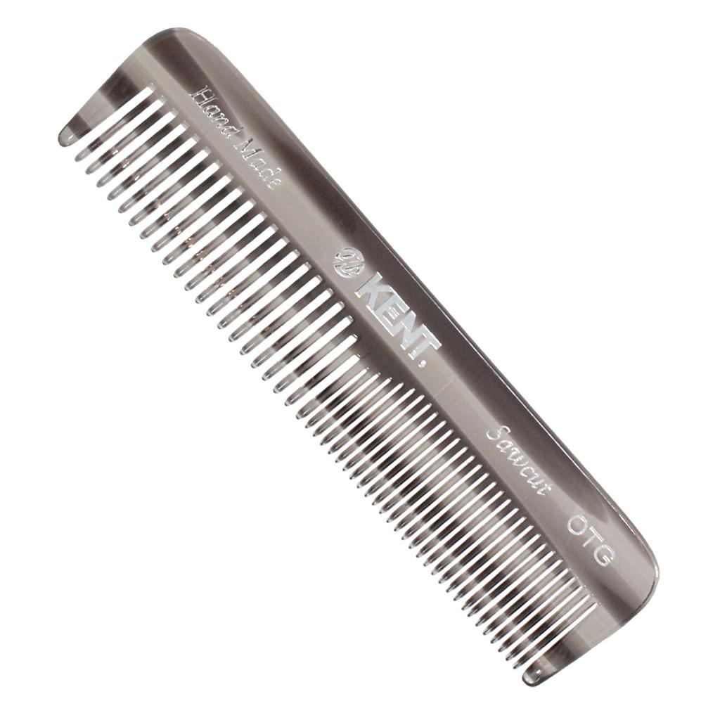 GB KENT a Royal Warrant ist ein handgefertigter Haarkamm mit einem Dieser 112mm Taschenkamm ist tragbar und mit natürlichen und einem Kamm mit feinen und groben NU19OTG