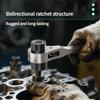 MultiSize Ratcheting Wrench Double Ended Design For Mechanics DIY Projects Corrosion Resistant Steel Construction