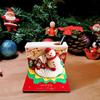 3D Memo Pad Christmas Snowman Paper Sculpture Calendar Paper Art Tear-Off Sculpture for Child Student Adult Home Decor Advent
