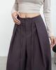 MTUIOY Cargo Casual and Stylish for Loose with Perfect for Plus Sizes Women's Wide-Leg Pants, Fall/Winter, Fit, Flattering, Pockets, Commuting, -