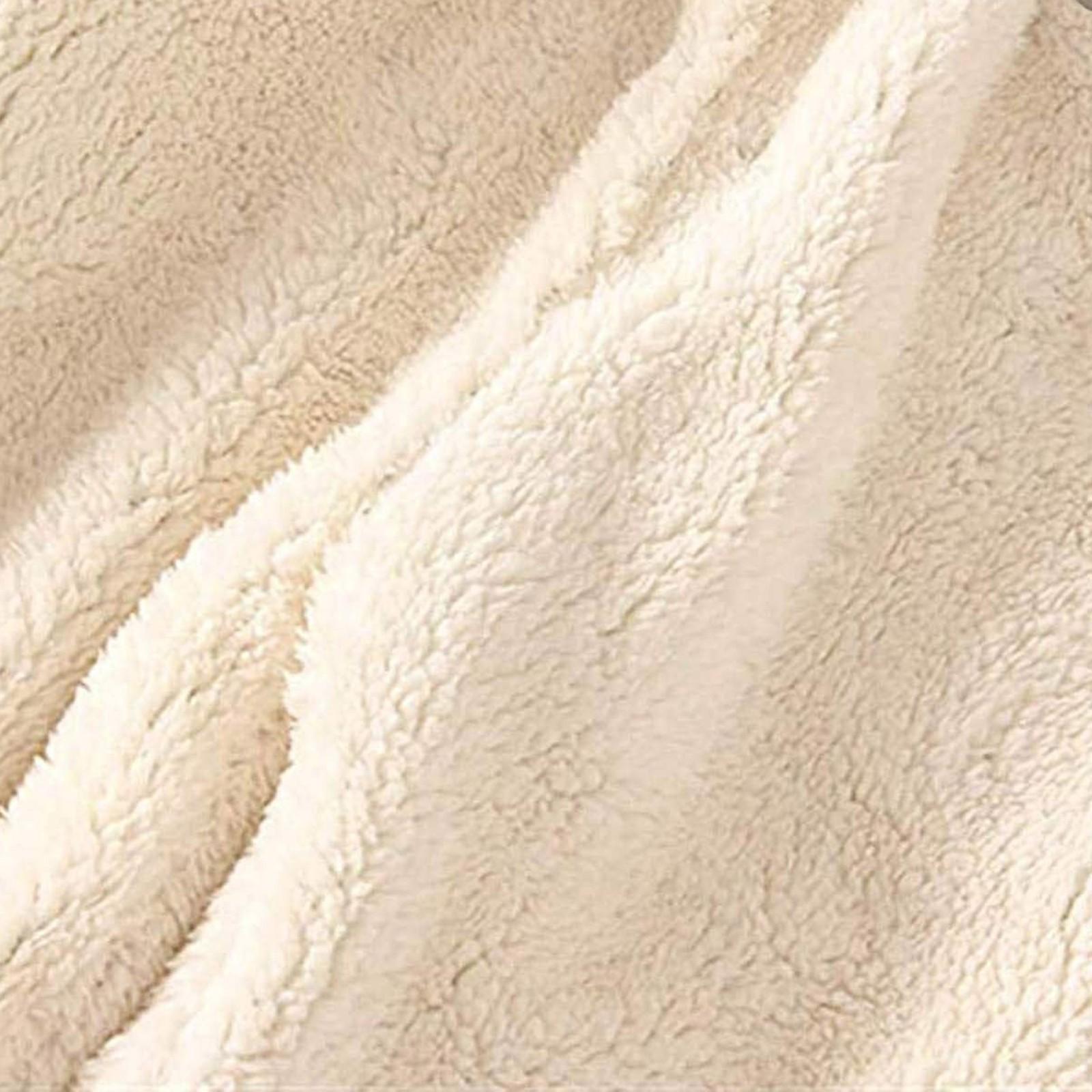 Женские модные однотонные спортивные свободные утолщенные теплые флисовые брюки XXL винный — фото 5