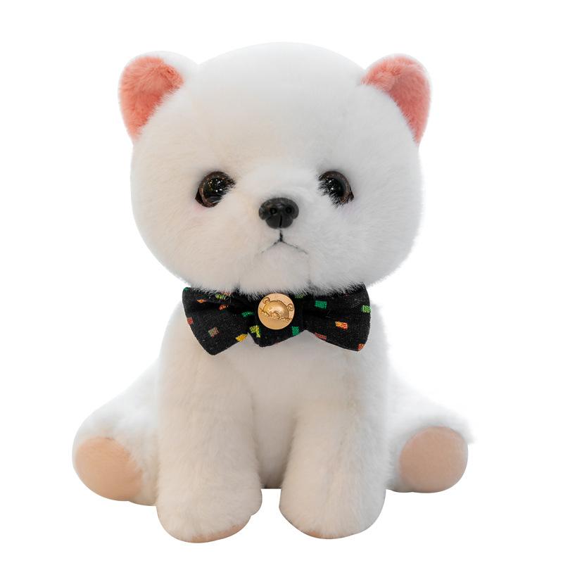 Simulation dog plush toy Teddy doll Shiba Inu throw pillow grab machine doll cute pet ornament birthday gift