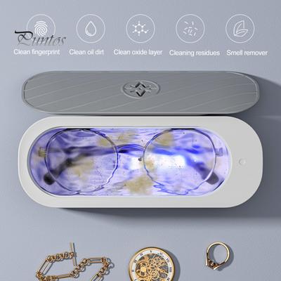 Convenient Effective Easy To Carry Ultrasonic Cleaning Machine Vibration Cleanser Eyeglasses Jewelry Washing Tool Daily Use