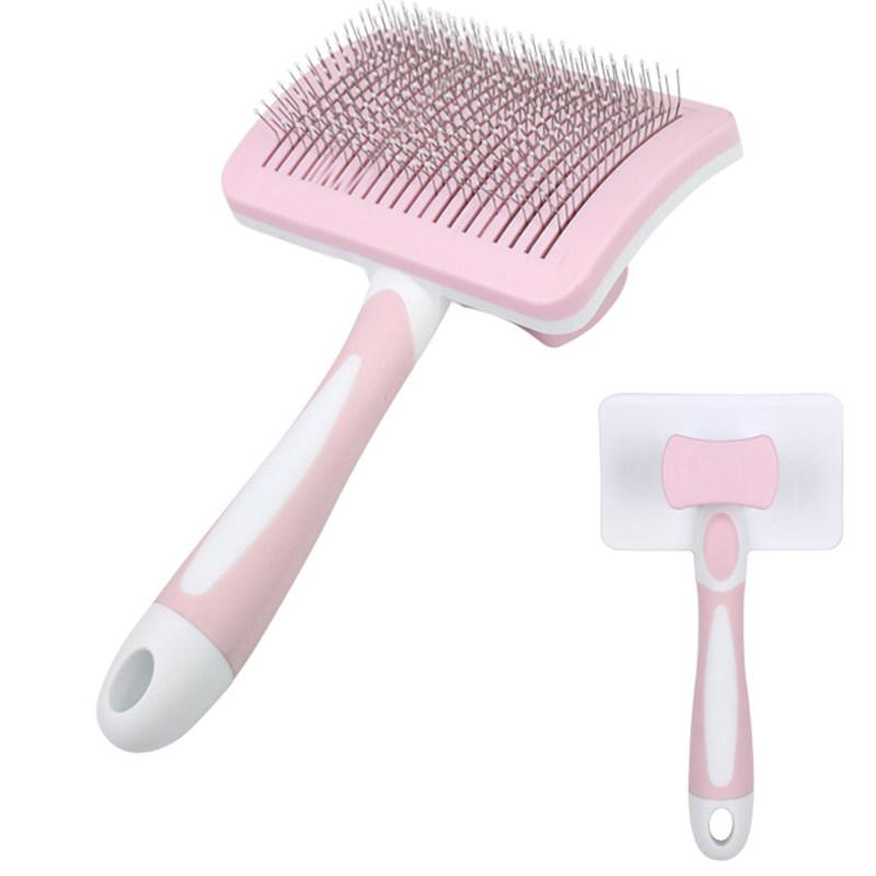 Cat Comb Automatic Cat Hair Remover Self-cleaning Cats Brush Massage Dog Comb Cats Hair Removal Dog Brushes Pet Grooming Brush