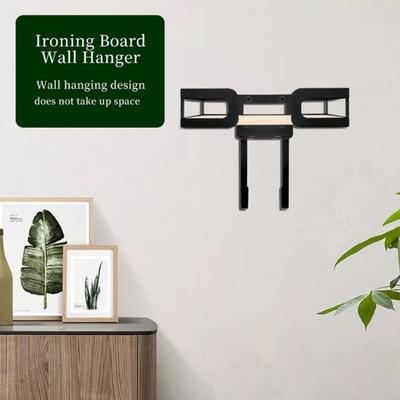 Yousheng Wall Mount Ironing Stand Easy To Install Ironing Board Holder Space-saving Ironing Stand Rack Laundry Room Accessories