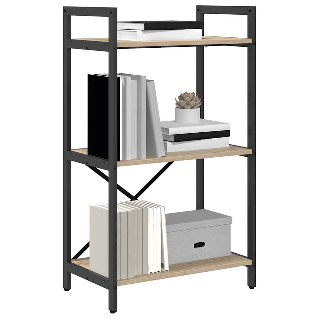 Bookshelf Sonoma Oak 56 x 34 x 96 cm Particleboard