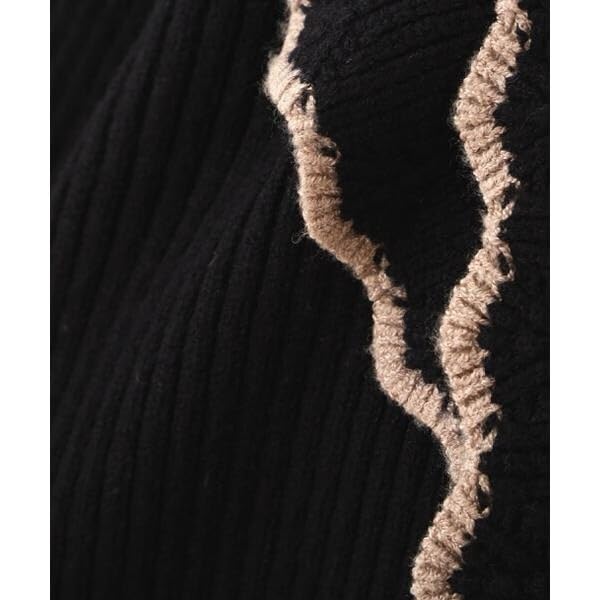 [Jill by Jill Stuart] Bulky Frill Compact Knit