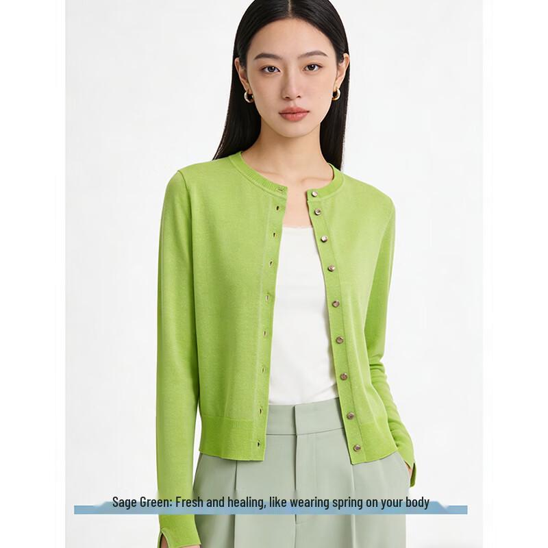 Women's Commuter Linen Blend Knit Cardigan