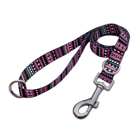 Attachment Dual D Buckle Length Adjustable Comfortable Walking And Training Pet Traction Leash