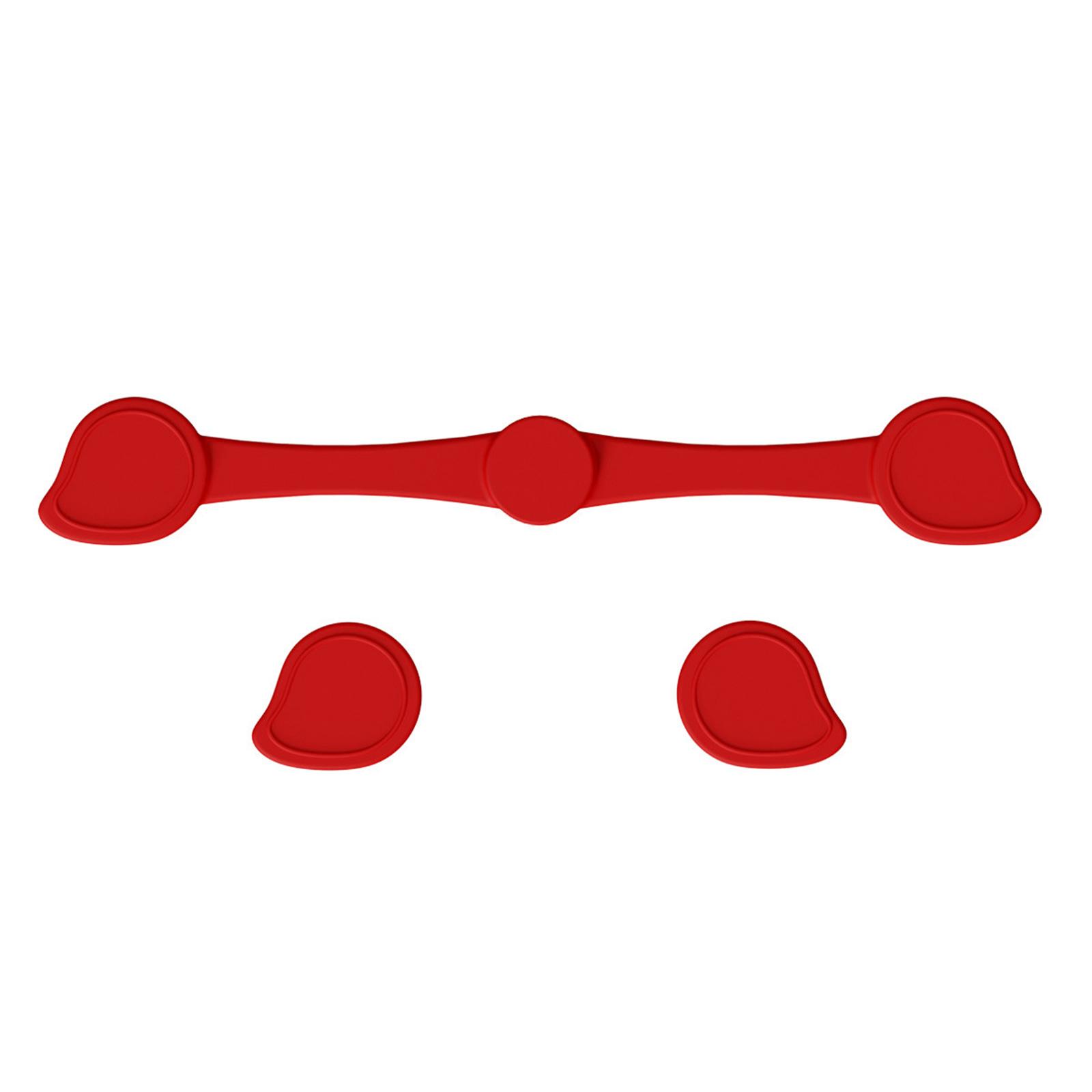 

Air Fryer Magnet Silicone Buckle Non Scratch Removable Air Fryer Magnets Fixation Safely Paper Holder Easy to Use 3