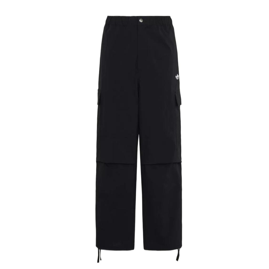 Adidas Originals Classic Three Stripes Series SS26 Solid Color Mid-Rise Button Cargo Pants Men bottoms LE7350 L