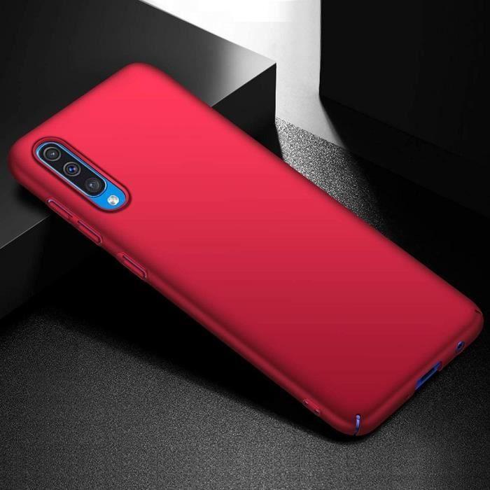 Coque de protection - Samsung - Galaxy A50 - Silicone ultra-mince - Rouge - Souple