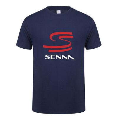Mode Sport Zomer Outdoor Nieuwe Held Ayrton Senna T-shirt Heren Korte Mouw Katoenen T-shirts Grappig Cool Mannen T-shirt Kleding Tops