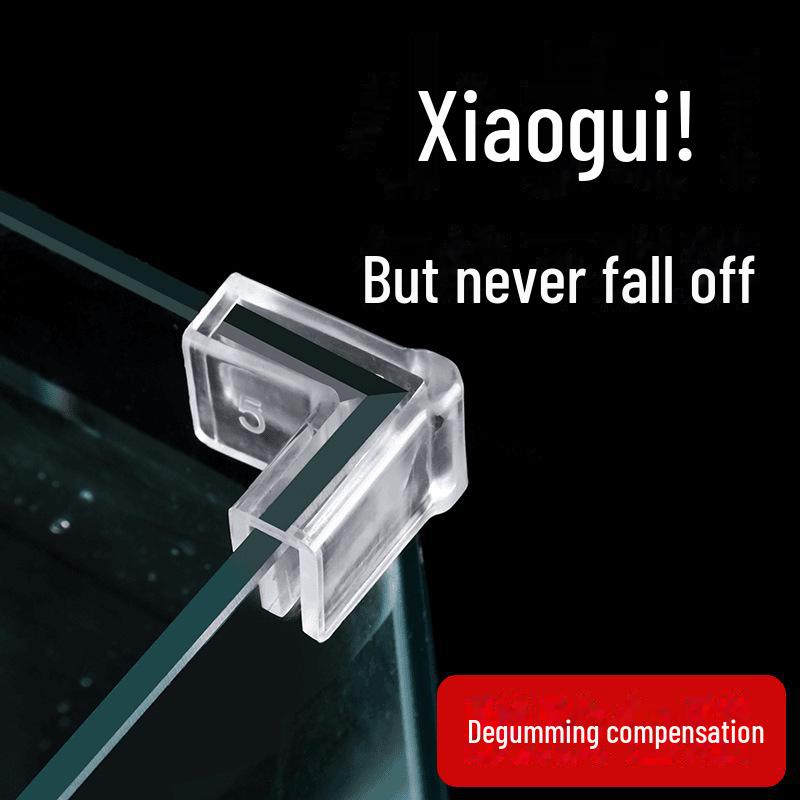 Transparenter dreieckiger Eckenschutz für Aquarien – weiche, elastische Antikollisionsabdeckung für rechtwinkliges Glas und Acryl zum Schutz von Kindern.