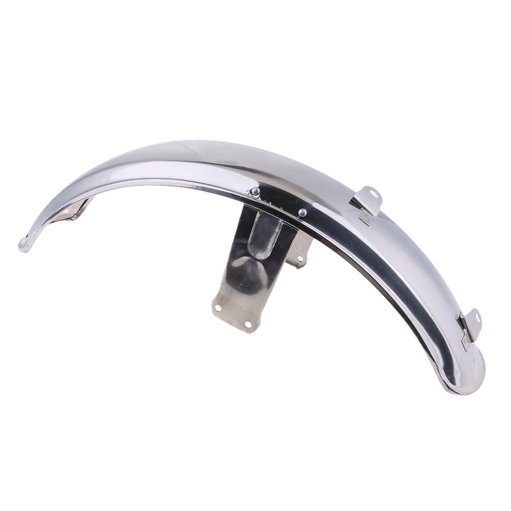 Chrome Front Mud Sand Motorcycle Splash Guard for DY100 DY 125 Motorcycle Motorbike