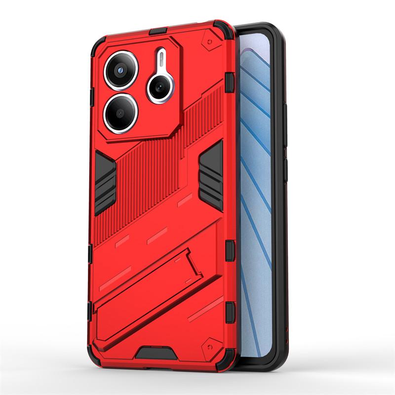 

For Xiaomi Redmi Note 14 5G Global Case Xiaomi Redmi Note 14 5G Cover Armor Hard PC Shockproof TPU Phone Cover Redmi Note 14 5G Note 14 5G Global красный