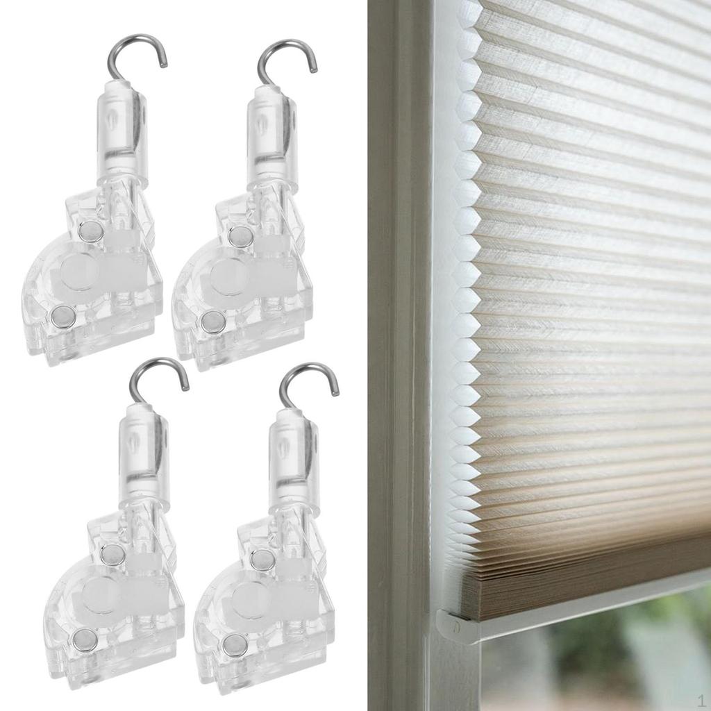 4 x Blind Wand Tilter Mechanismus Tilt Control Büro 1 "x 1" Kopfschiene Küche