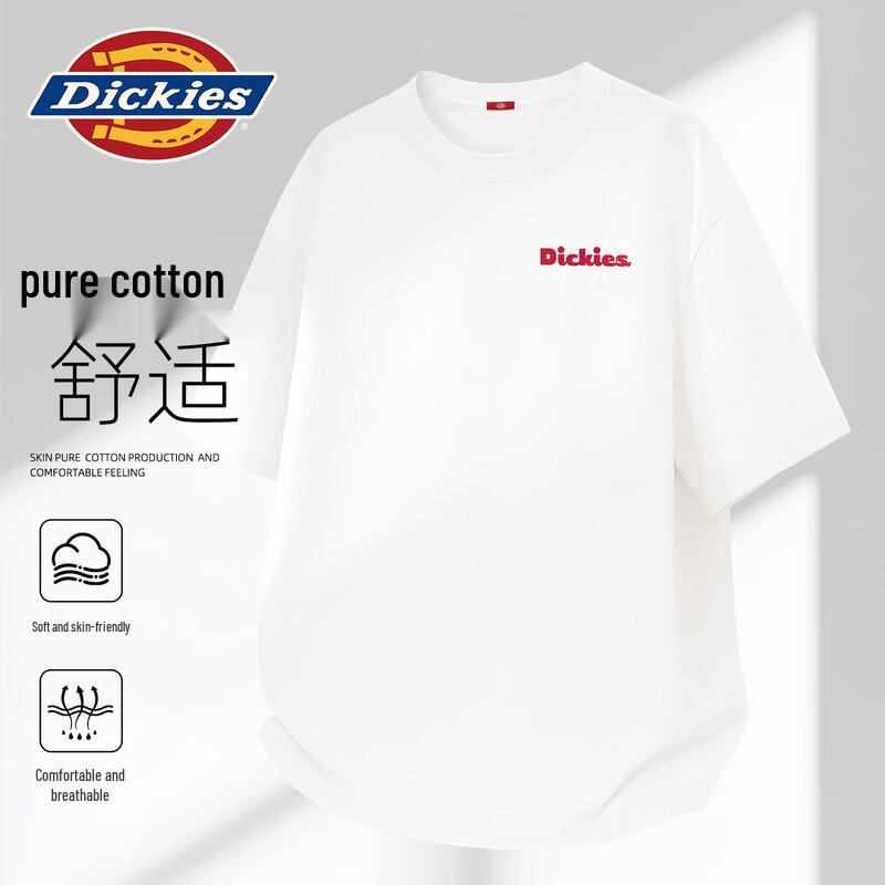 Dickies Men s 2026 Heavyweight Cotton Crew Neck T-Shirt M