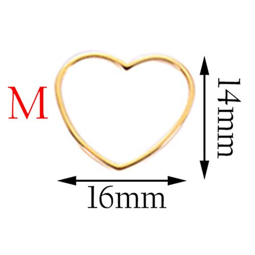 20pcs 3 Size Gold Stainless Steel Charm Pendant Open Bezels Hollow Pressed Resin Frame Mold Bezel DIY Jewelry Making Accessories