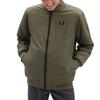 Vans Reversible Sherpa Fleece Long Sleeve Logo Sports Jacket Men Outerwear Military-Green VN0A5KLN0CT