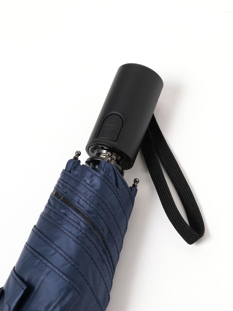 BPR BEAMS bpr BEAMS Long Umbrella, UV Protection, Sun and Rain, Folding Umbrella, Navy Free