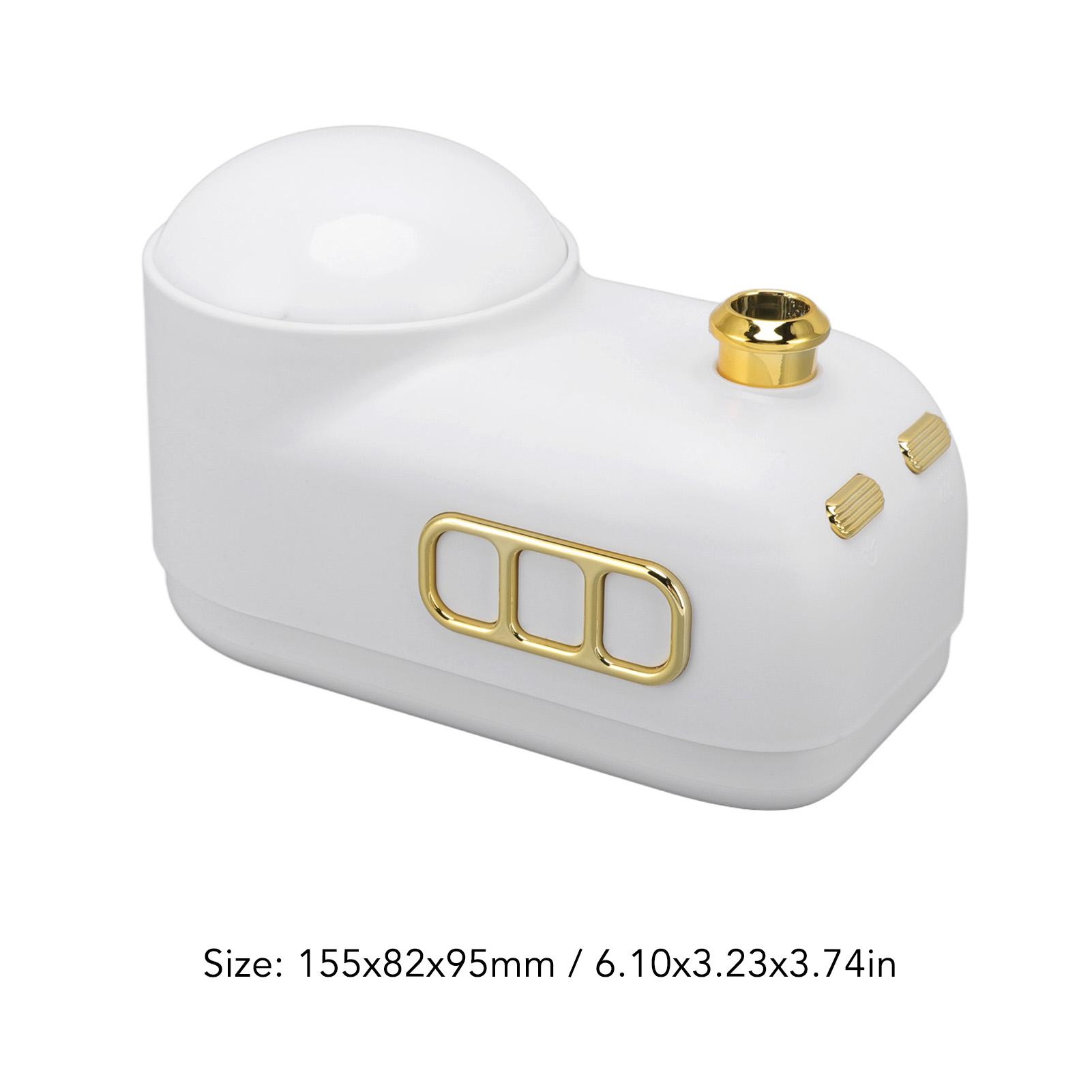 

Humidifier Projector Cartoon Retro Charging Soft Light Desktop Humidifier Night Light for Bedroom