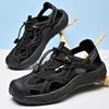 2025 Men's Breathable Mesh Beach Shoes - Large Size, Casual & Lightweight