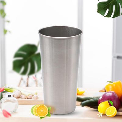 230/360/500/600ml 304 Stainless Steel Beer Milkshake Cup for Home & Bar Use