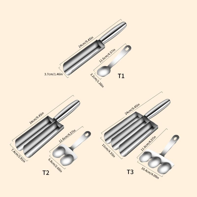 Pack of 2 Kitchen Meatball Maker Meatball Former Cooking Tool Non-Stick