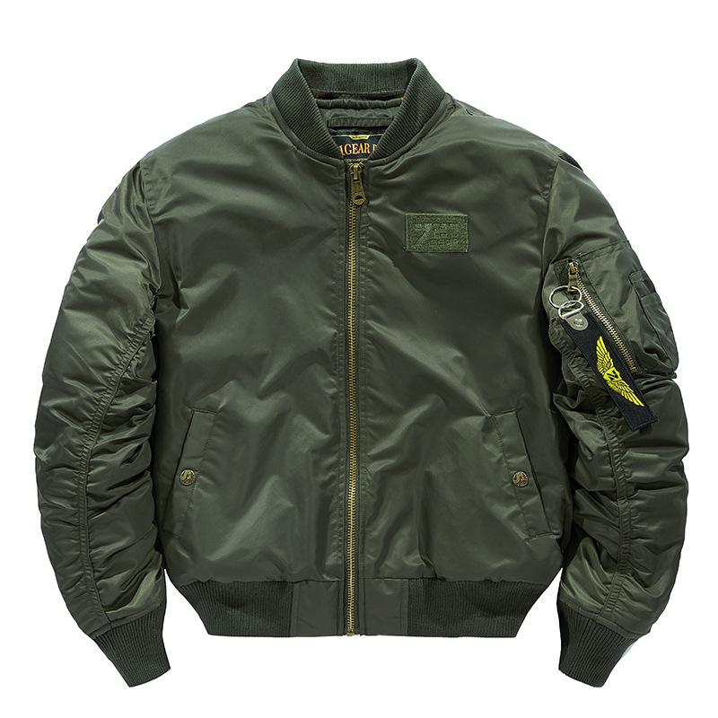 Winter Thick Hooded Bomber Jacket Men Windbreaker Coats Autumn Streetwear Baseball Jackets
