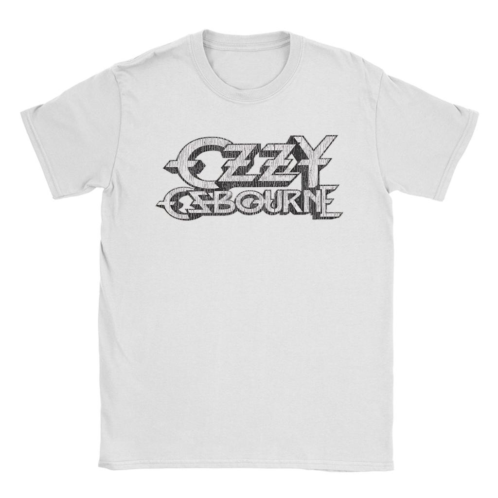 Ozzy Osbourne T-Shirt Men  Funny Cotton Tees Round Neck Short Sleeve T Shirt Printing Tops