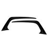 Car Front Bumper Side Splitter Spoiler Decoration Trim For Ford Fiesta ST MK6 B-Max 2012 2013 2014 2015 2016 2017