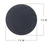 HINH Universal Fit Car Cup 70mm Black PVC Comfortable for and Home Use of Coasters, Non-Slip Coasters, Diameter, Material, Anti-Slip, Flexible,