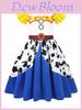 Toy Story Woody And Buzz Lightyear Cosplay Princess Dress For Kids 3-8 Years