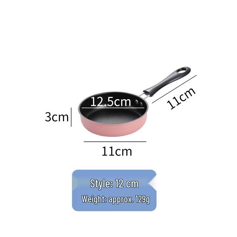 Non-stick Children s Egg Frying Pan - Small, Flat-Bottomed for Induction Cookers, Pancakes, and Household Use.