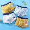 4 Pz/lotto Ragazzi Biancheria Intima di Cotone Bambini Boxer Bambino Bambini Mutandine Slip per Ragazzo Adolescente Mutande 2-12 Anni
