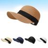 Sunshade Women's Sun Hats Breathable UV Protection Cap Elegant Woven Straw Hat Beach