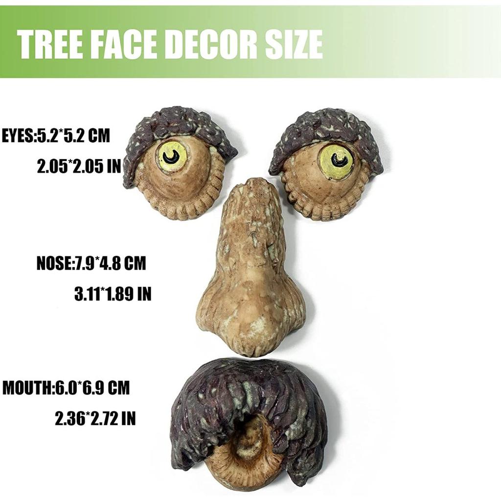 Faarc-dekoráció kültéri, faarcú kerti szobrok sötétben világítanak a kerti udvar dekorációjához