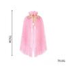 Frozen, Children's Girl, Wallet, Crown Magic Wand, Necklace, Gloves, Set, Elsa Princess Sparkling Cloak
